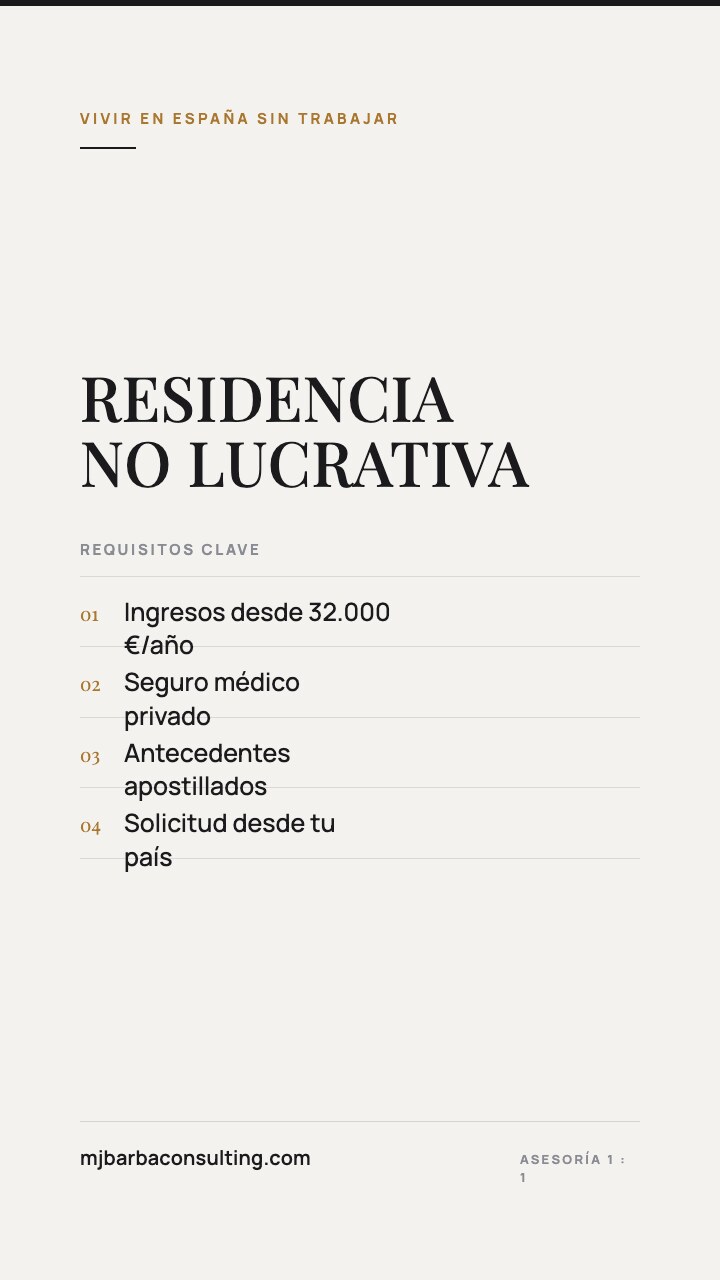 Residencia no lucrativa